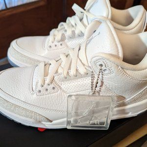 JORDAN 3 PURE WHITE